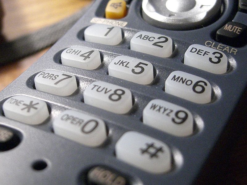 Letters on Telephone Keypad