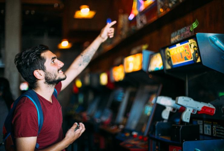 Free Play Arcade Games at Coin Op San Francisco Hostels Club