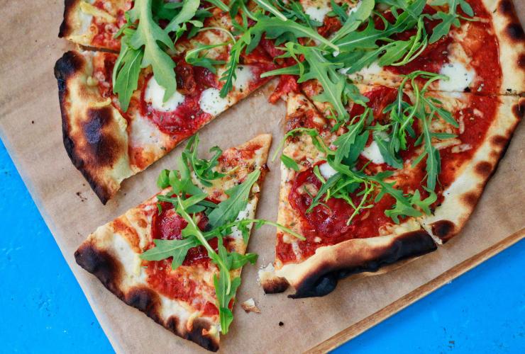 Try some $2 thin crust pizza thin crust pizza