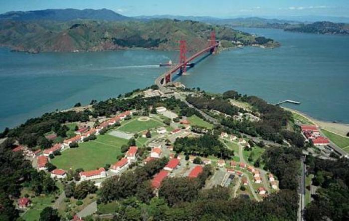 Historical Sites of Presidio in San Francisco