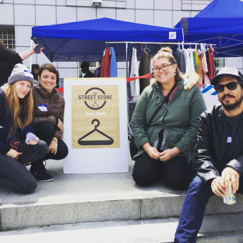 Our Volunteers At The Street Store San Francisco Hostels Club